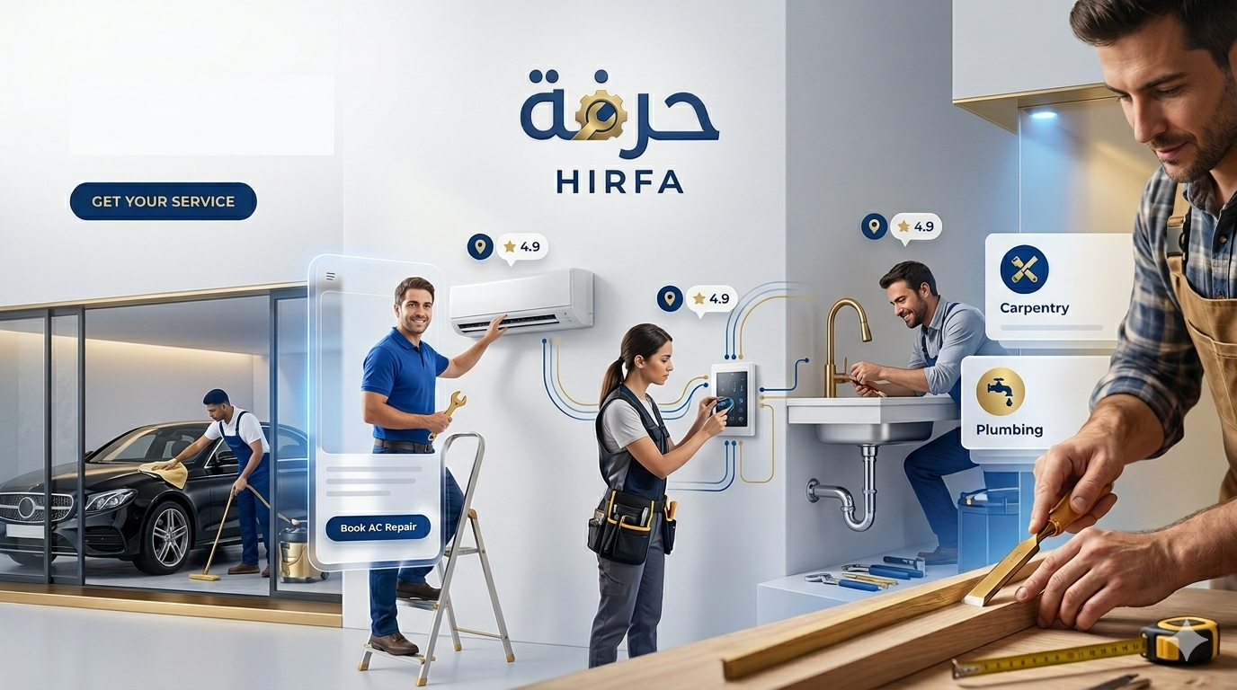 حِرفة لخدمات المنزل والسيارة في الكويت